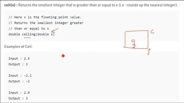 floor()Functions | ceil() Functions | floor() and ceil() Functions in C and C++ смотреть онлайн