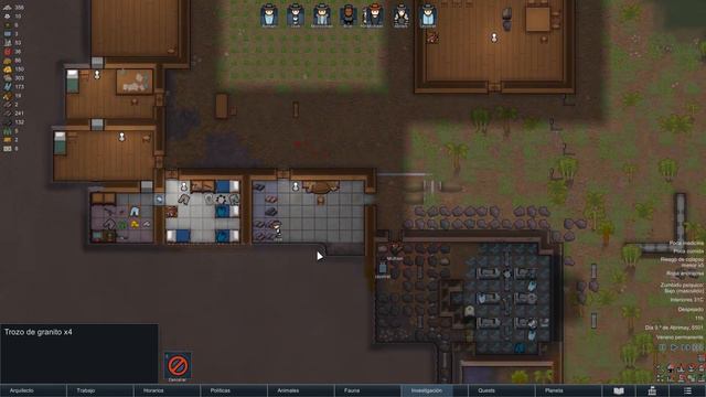 👑 Rimworld DLC ROYALTY !! | ep18 - REORDENACIÓN - Gameplay español смотреть онлайн