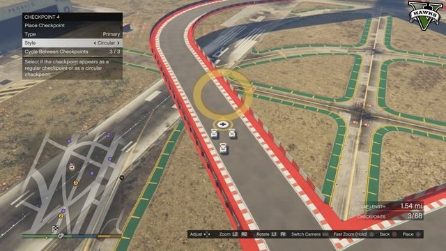 GTA Online Stunt Creator Tutorial - Split Checkpoints and Sky Starting Grid смотреть онлайн