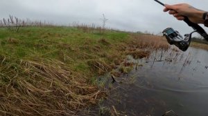 Рыбалка весной. Поиски рыбы по высокой воде. Ловля на ультралайт #рыбалка2023 #fishing