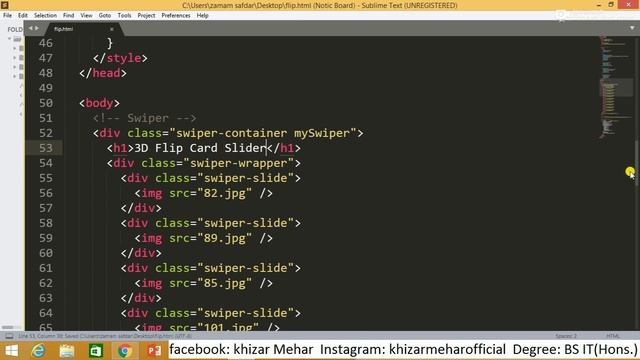 Responsive Touch Slider Using Html CSS & Swiper.js - 3D Responsive Slider Using Swiper.js 2 смотреть онлайн