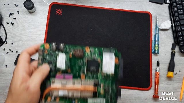 Полная разборка HP Compaq 610, апгрейд, как зайти в BIOS смотреть онлайн