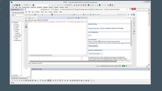 How to solve XDAIS issue with PSIM Code generation project import to CCS смотреть онлайн