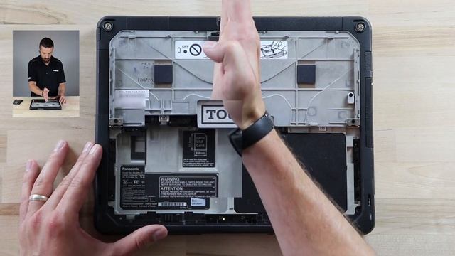 CF 33 Panasonic Toughbook SIM Card Install смотреть онлайн