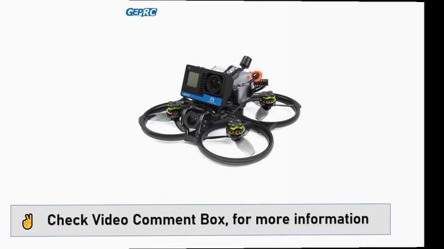 GEPRC Cinebot30 HD O3 FPV Drone System 6S 2450KV VTX O3 Air Unit 4K 60fps Video 155 Wide-angle RC смотреть онлайн