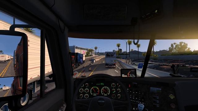 ATS 1.30.San Diego-Los Angeles.Freightliner Argosy смотреть онлайн