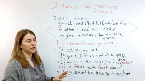 CONDITIONALS. Нулевое условное в английском. Zero Conditional
