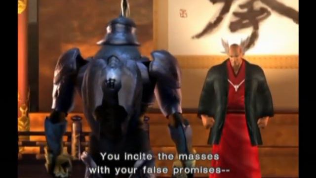 Tekken 4 - Yoshimitsu ending - HQ