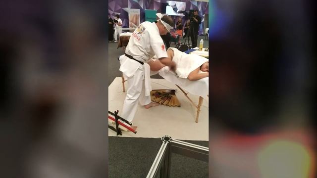 Ян Кондря. Международный чемпионат по массажу 2019. Кишинев. смотреть онлайн