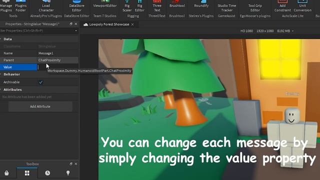 How To Make NPC Chat System in Roblox Studio (*No Scripting*) смотреть онлайн