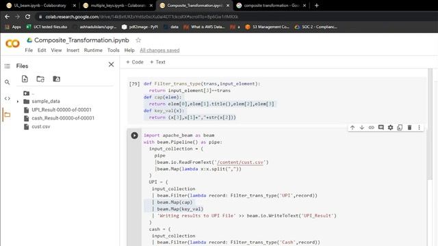 composite transformation in apache beam | google dataflow смотреть онлайн