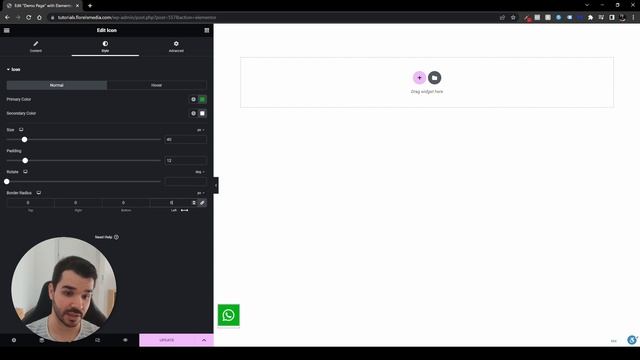 Elementor Whatsapp Button - 2 Ways! смотреть онлайн