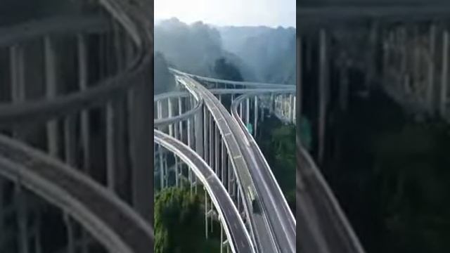 Ма ша Аллагь очень красиво суппер !!! горы ,мосты, реки, дороги . смотреть онлайн