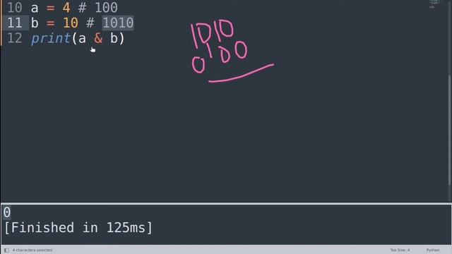 AND Bitwise Operator - Python | Python Tutorial For Beginners | CodeWithRonny смотреть онлайн