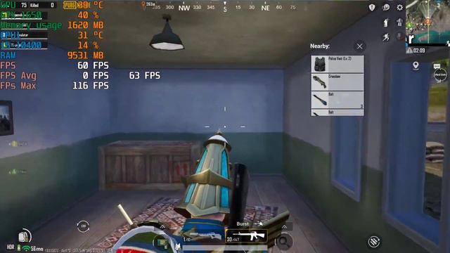 PUBG Mobile ERANGEL HDR + EXTREME in Game 60FPS Gameloop - i5 10400F + GTX 1650 4GB GDDR6 смотреть онлайн