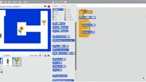 Скретч 2 - (Урок 7) Игра - Кошки-мышки в лабиринте