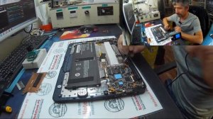 Prestigio SmartBook 116A03 не включается - ремонт с описанием проблемы.