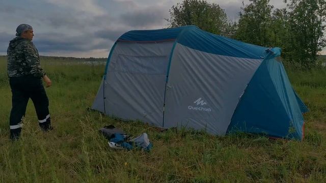 Палатка Quechua Arpenaz Family 4.1 Decathlon смотреть онлайн