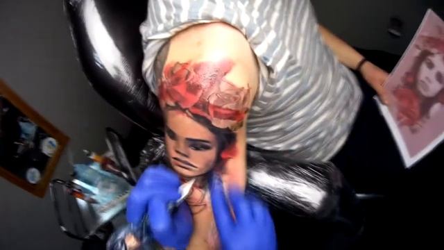 Tattooing process. 6 hours. by Andrey Lukovnikov. смотреть онлайн