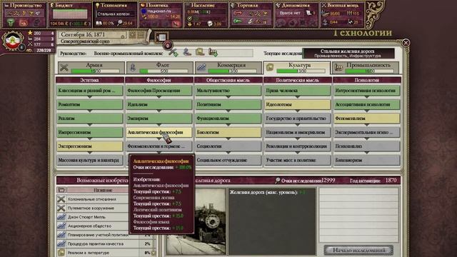 Victoria II: Heart of Darkness #10 "Мирное время" смотреть онлайн