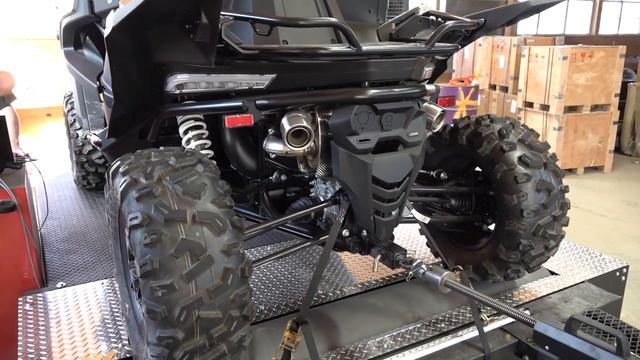 CFMOTO ZFORCE 950 Dyno Runs Peak Horse Power to the Wheels | MSC Axis Dyno смотреть онлайн