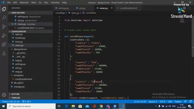 Python Django Project from Scratch - SIRT Bhopal смотреть онлайн