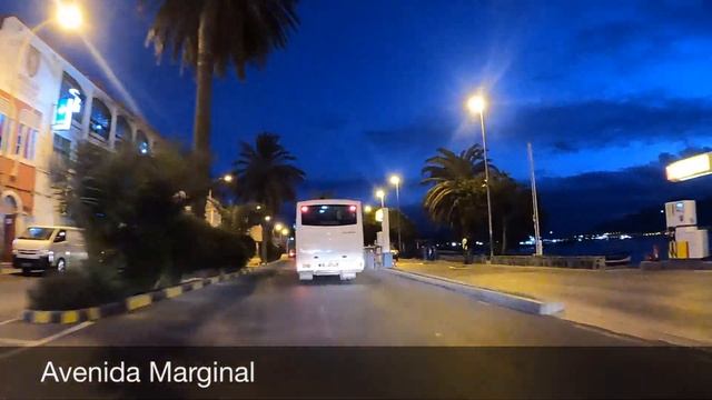 CAPE VERDE / CABO VERDE : MINDELO AT NIGHT BY CAR #GoPro #dji смотреть онлайн