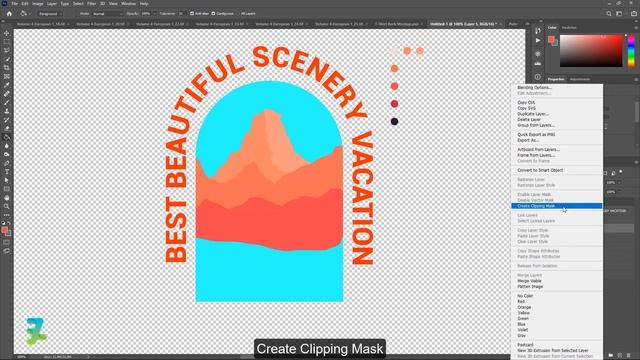 How to Streetwear Design Flat Design in Photoshop - Tutorial Photoshop CC 2020 смотреть онлайн