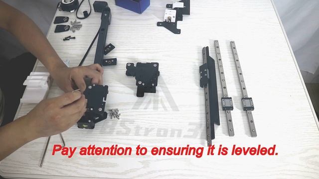ELEGOO Neptune 3 Pro Z axis upgrade linear rail installation guide смотреть онлайн