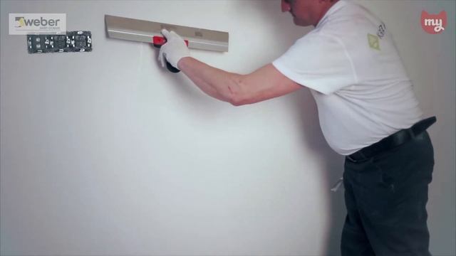 Шпаклевка Weber Vetonit LR+. Как шпаклевать стены. Инструкция смотреть онлайн