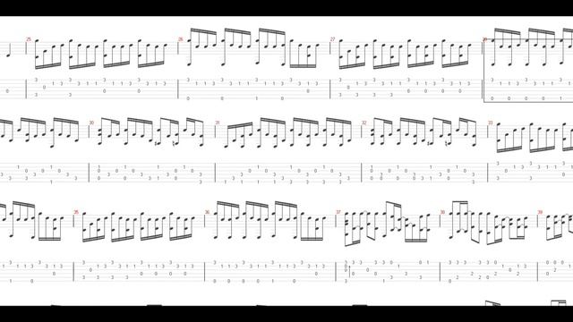 Joe Hisaishi - Summer (Guitar Tab) смотреть онлайн