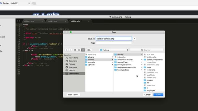 How to create a WordPress page template with custom widget area смотреть онлайн
