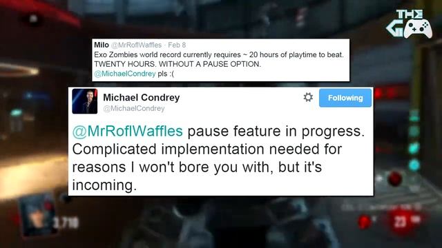 Pause Feature "Incoming" to Exo Zombies in Call of Duty: Advanced Warfare (COD AW Zombies Game Mode смотреть онлайн