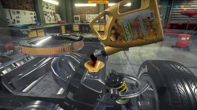 Как Залить Масло в Двигатель Car Mechanic Simulator 2018 Как Поменять Масло смотреть онлайн