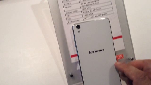 Lenovo S850 - стеклянный смартфон смотреть онлайн