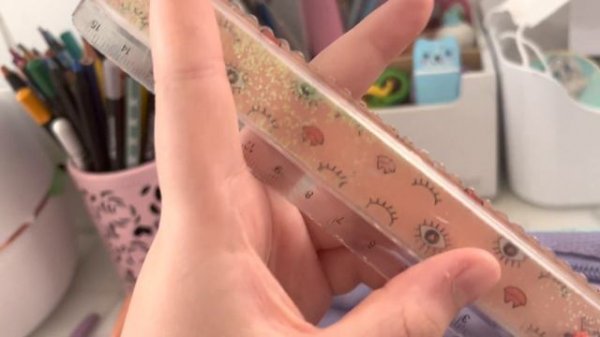 Что у меня в в школьном пенале 🌈✨🌷￼