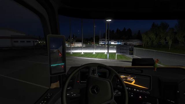 ОБЗОР МОДА MERCEDES BENZ ACTROS MP5 2020 ETS2 1.37 смотреть онлайн