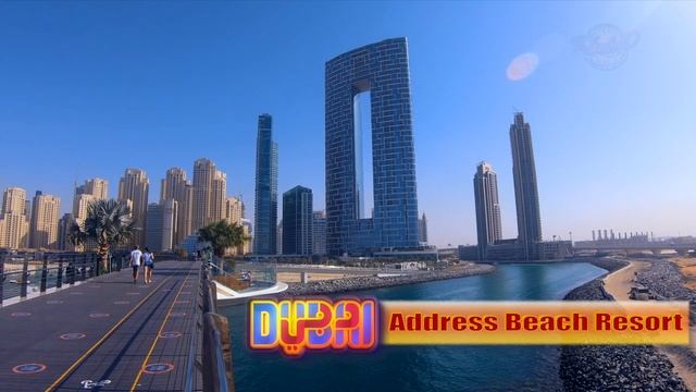 Bluewaters Island, Ain Dubai & Dubai Marina Walk | World's Tallest Wheel смотреть онлайн