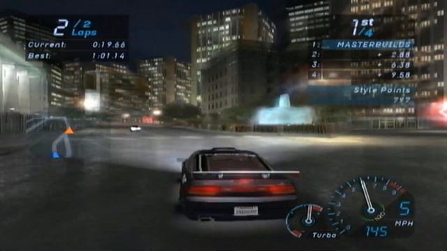 Need For Speed: Underground (Xbox) - Race #48 - Get The Point! (Tournament) смотреть онлайн