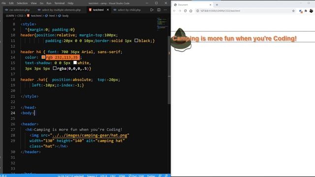 CSS Position Absolute & CSS Position Relative смотреть онлайн