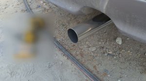 Выхлоп из нержавейки на ГАЗ 31105