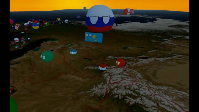 ICOUNTRYBALLS маппинг №2I Будущее Мира