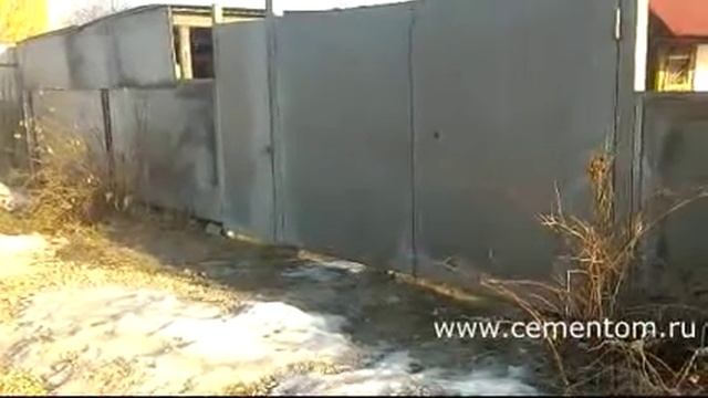 Забор из плоского и волнового шифера - Варианты- Подборка смотреть онлайн