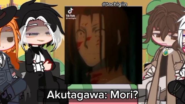 BUNGO STRAY DOG React To Each Other // PART1/?? || DAZAI OSAMU смотреть онлайн
