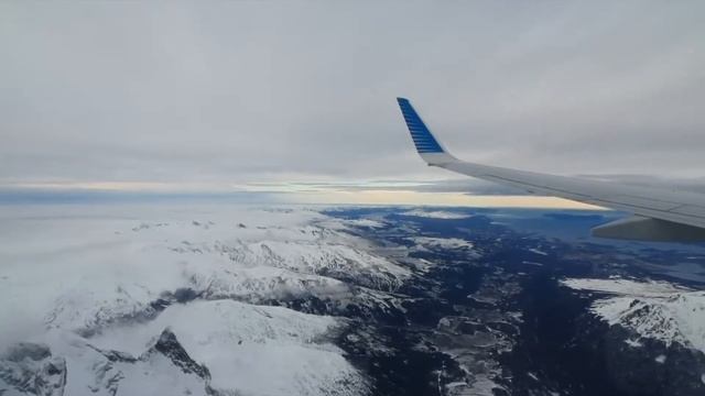 Despegue Buenos Aires (AEP) - aterrizaje Ushuaia (USH) - 24/08/2019 - AR1854 - B737-800 смотреть онлайн