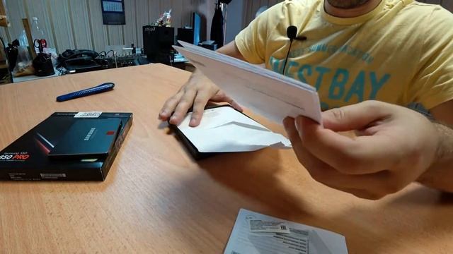 Samsung SSD 850 PRO на 256 GB. Один из лучших ссд. Обзор, установка, тест на скорость запуска смотреть онлайн