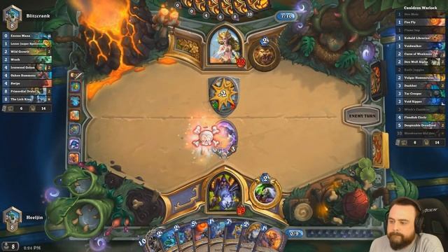 Witch's Brew Warlock | Surviving Standard 88 | Hearthstone | The Witchwood смотреть онлайн