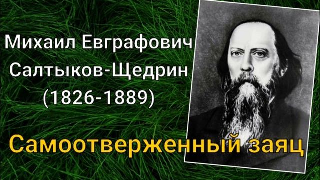 М.Е.Салтыков-Щедрин. Самоотверженный заяц