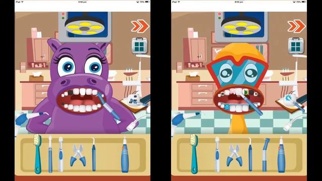 Animals Dentist - dentist game, animal doctor games for kids by Gameimax смотреть онлайн