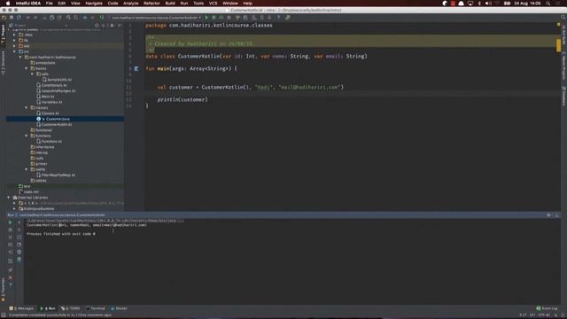 3 Kotlin Data Classes смотреть онлайн